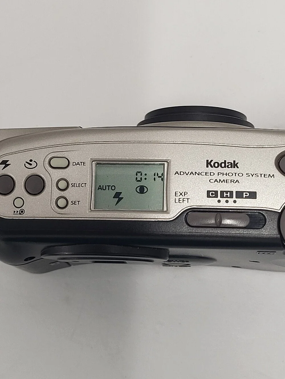 Kodak Advantix F600 Zoom APS 35MM Point Shoot Film Camera Battery Tested Only
